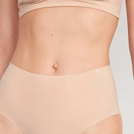 Old Navy Women's High-Waisted No-Show Brief Underwear