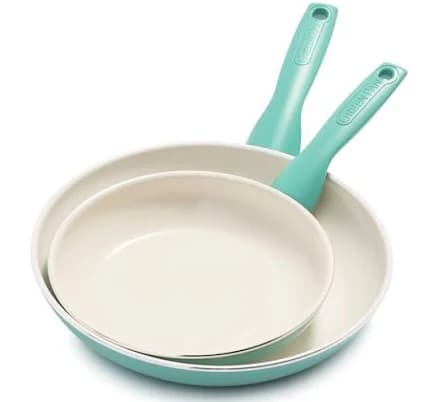 GreenPan Rio Ceramic Nonstick Frypan Set