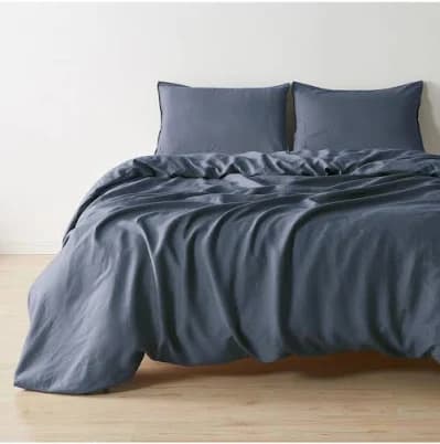 100% European Flax Linen Duvet Cover & Sham Set Verlee