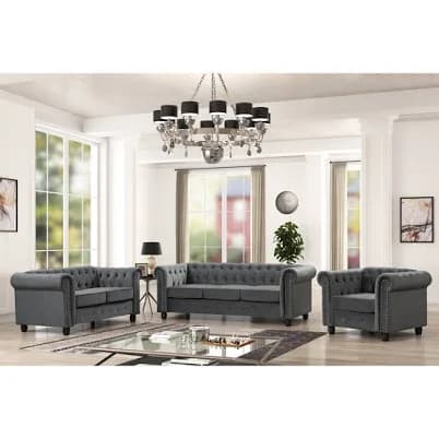 Lark Manor ANAVI 3 Piece Living Room Set