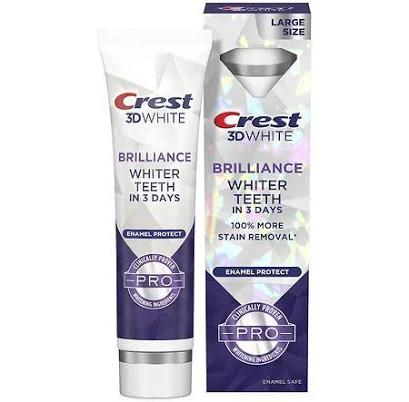 Crest 3D White Brilliance Pro Enamel Protect Toothpaste