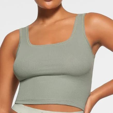 SKIMS Women's Cotton Rib Tank Top