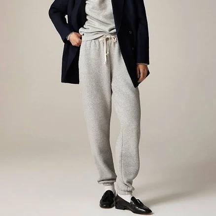 J.Crew Women's Heritage Fleece Jogger Pants