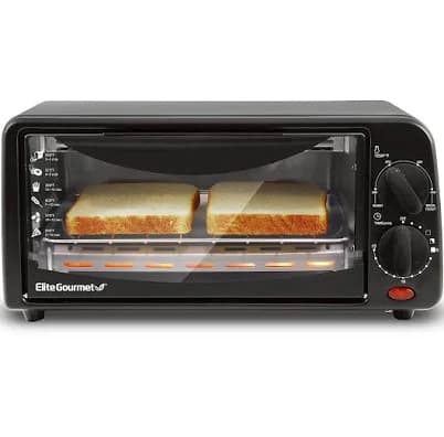 Elite Gourmet Personal Compact Toaster Oven Eto236
