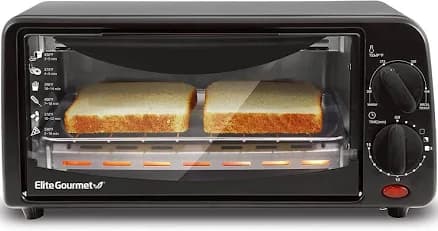 Elite Gourmet Personal Compact Toaster Oven Eto236