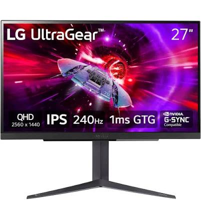 LG UltraGear 27" QHD Gaming Monitor