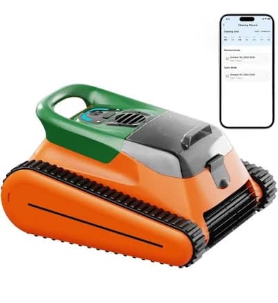 Robotic Pool Cleaner and Vacuum