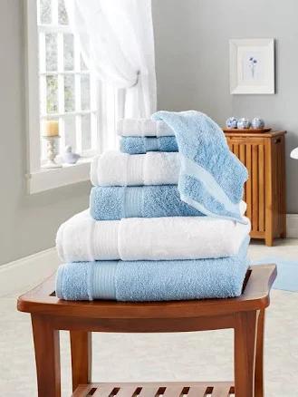 Egyptian Cotton Open-Stock Bath Collection - Light Blue - Bath Towel - The Vermont Country Store