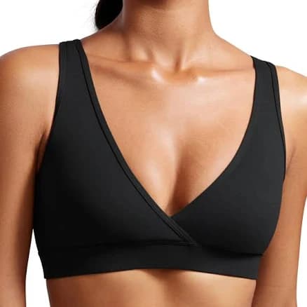 Women CRZ YOGA Butterluxe Maternity Nursing Crossover Wireless Bras