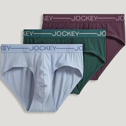 Jockey Men's Organic Cotton Stretch Brief 3-Pack