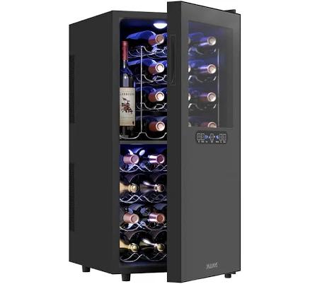 Jinjunye 32 Bottle Dual Zone Wine Cooler