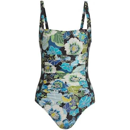 Johnny Was Women's Jenn Ruched One-Piece Swimsuit