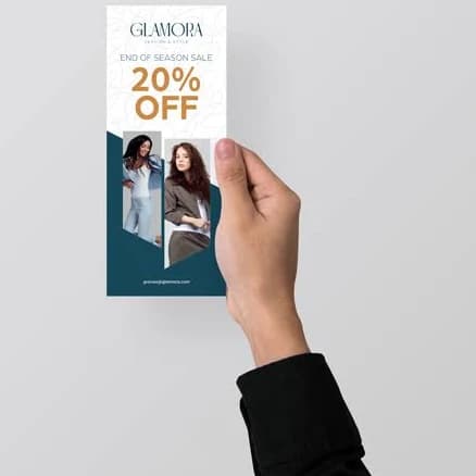 Bulk Flyer Printing, 3.5x8.5 Inch, Full Color, Custom Flyers - GotPrint