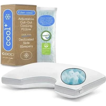 Coop Home Goods Eden Cool+ Adjustable Pillow
