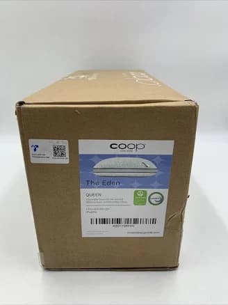 Coop Home Goods Eden Bed Pillow Queen Size For Sleeping On Back,