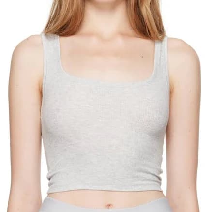 SKIMS Three-Pack Multicolor Cotton Rib Tank Tops
