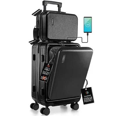 TravelArim 22" Hard-Shell Carry On Luggage