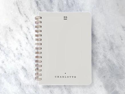 Personalized planner 2025 | custom 2025 planner | weekly planner | daily planner | student planner | weekly agenda | Soft Cover