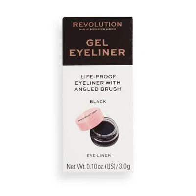 Makeup Revolution Gel Eyeliner Pot with Brush