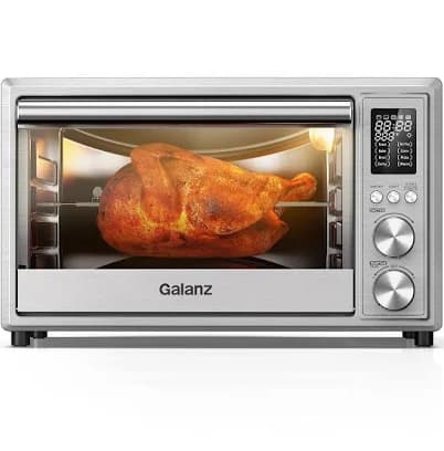 Galanz 1.1 Cu Ft Digital Toaster Oven with Air Fryer