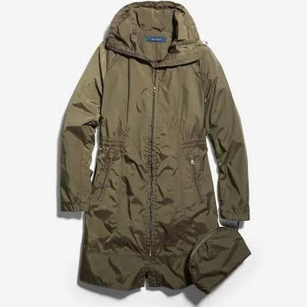 Cole Haan Women's Packable Travel Rain Jacket