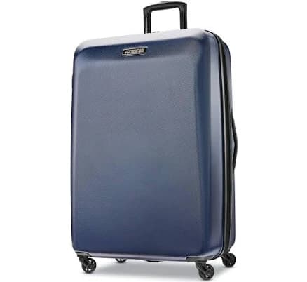 American Tourister Moonlight Checked Hardside Expandable Suitcase