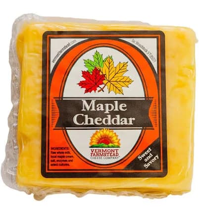 Vermont Farmstead Maple Cheddar Cheese