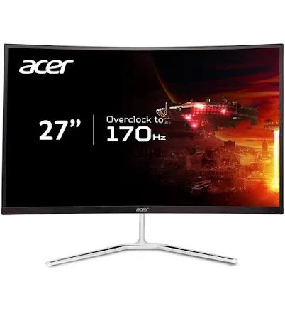 Acer 27" WQHD 2560 x 1440 1500R Curved PC Gaming Monitor