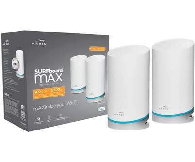 ARRIS Surfboard mAX W121 Tri-Band Mesh WiFi 6 System