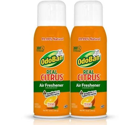 Odoban Continuous Spray Real Citrus Air Freshener