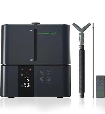 MARS HYDRO Plant Humidifier 5L,with Adjustable Humidity,Timer Function,Ultrasonic Precise and Silent Operation,No-Leak Seal for Grow Tent,Indoor