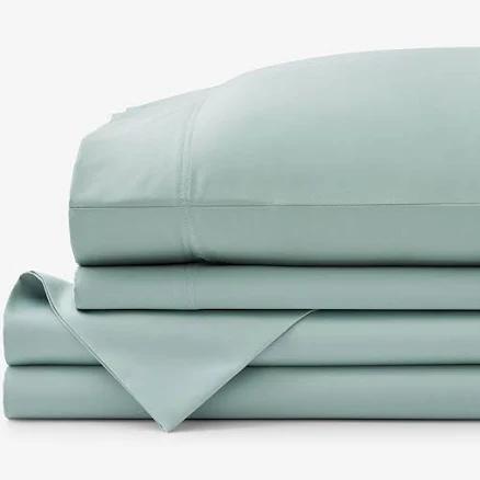 The Company Store Premium Smooth Supima Cotton Wrinkle-Free Sateen Bed Sheet Set