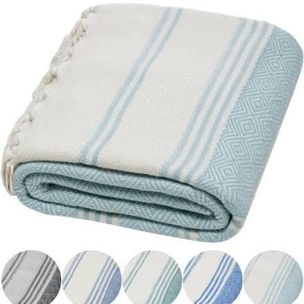 DEMMEX Certified Organic Turkish Cotton Soft Bath Towel