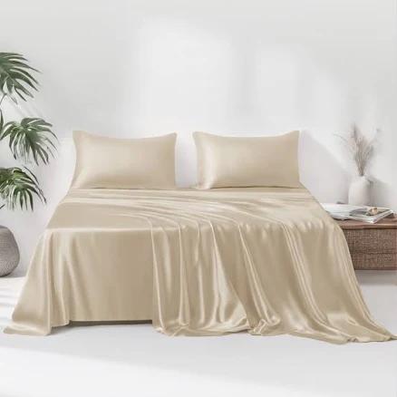 4pcs Silk Sheet Set