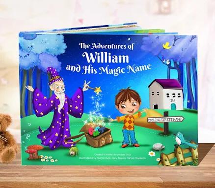 A Magic Personalised Book for Children, Kids Story Books, Personalized Gift, Gift for Kids, Niece, Nephew Gift - For 0-8 Years, Magic Ending