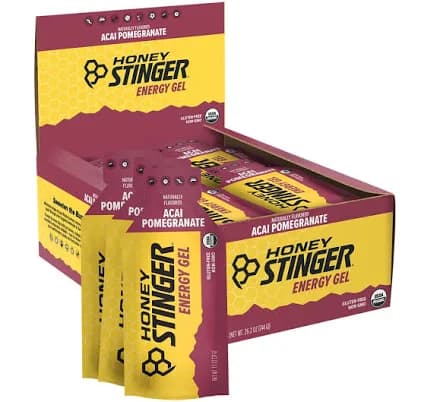 HONEY STINGER Organic Acai Pomegrante Energy Gel, 1.3 OZ