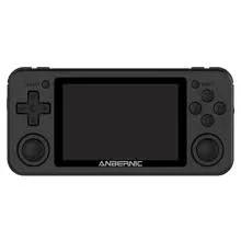 ANBERNIC RG351P 64GB 3.5 Inch IPS Screen Handheld Game Console Built-in 5000 Games, English Version - Black