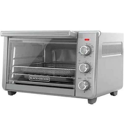 Black + Decker Crisp 'N Bake Air Fry 6-Slice Toaster Oven