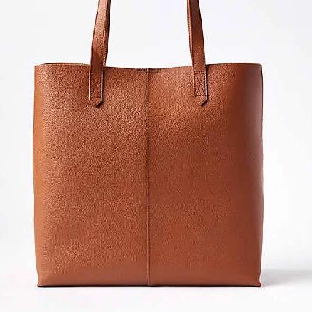 Loft Women's Leather Tote Bag