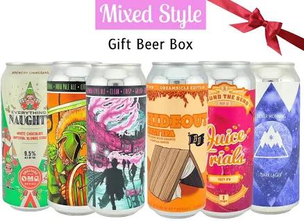 12 Pack Mixed Style Craft Beer Gift Box