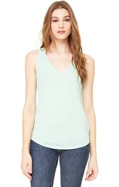Bella + Canvas Ladies' Flowy V-Neck Tank