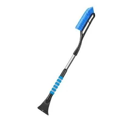 Car Snow Brush and Ice Scrapers for Car Windshield,Scratch Free Bristle Head Snow Brush & Tough Window Snow Scraper with Aluminium Body,Snow Removal