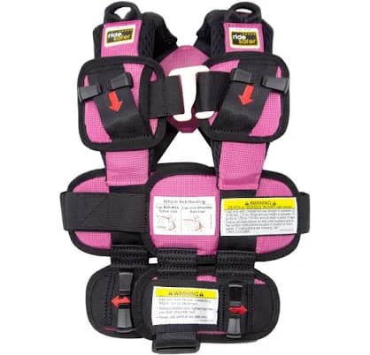 RideSafer Extra Small Pink Travel Car Seat