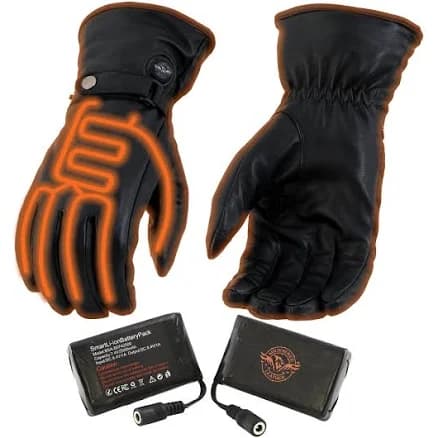 Milwaukee Leather Men's Heated Winter Gloves