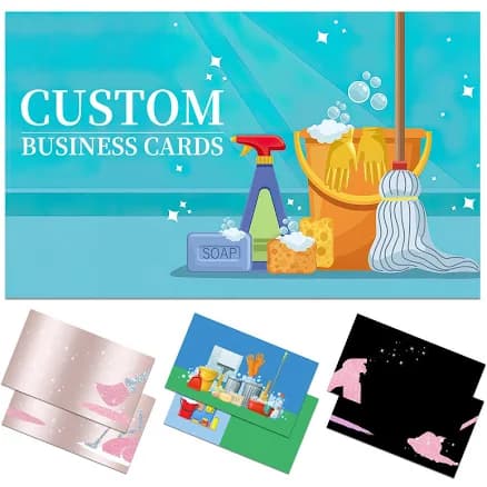 Custom Business Cards Customize with Logo Personalized Business Cards Customizable 1000 500 200 100 for Small Business Customized Double-Sided