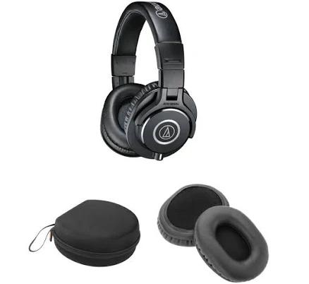 Audio-Technica ATH-M40x Headphones and Case Kit (Black)