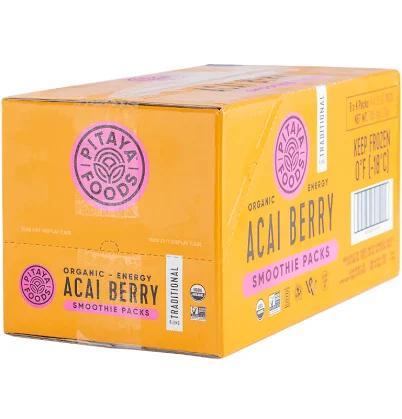 Organic Acai Traditional Smoothie Packs Case