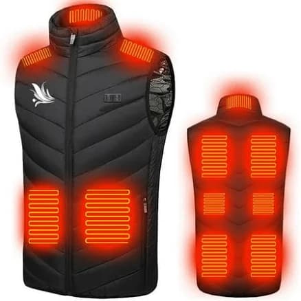 Women's Rechargeable Heated Vest with Electric Zones