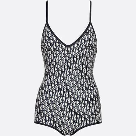 Dior Women's One-Piece Swimsuit in Dior Oblique Technical Fabric