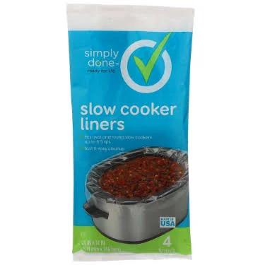 Simply Done Slow Cooker Liners